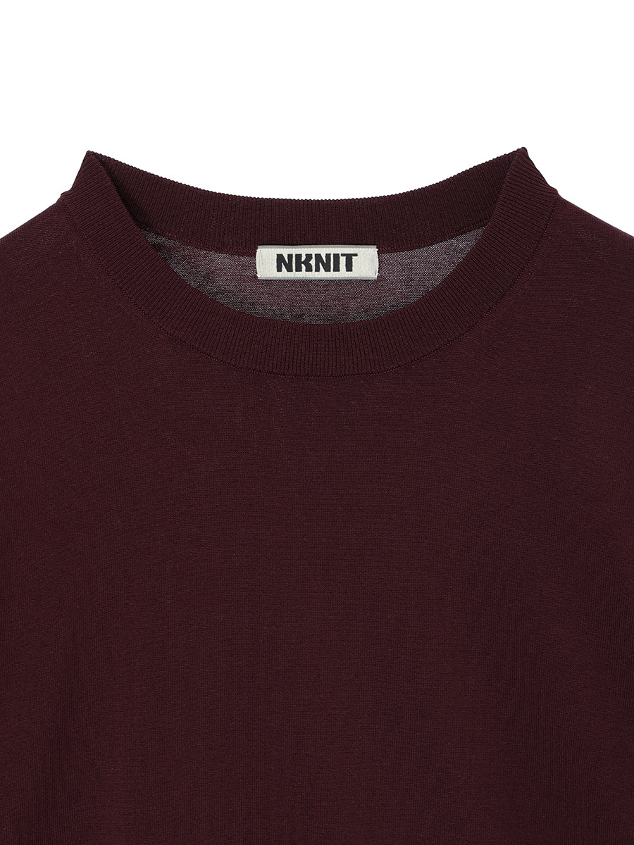cotton/acetate KNIT t-shirt(medium)