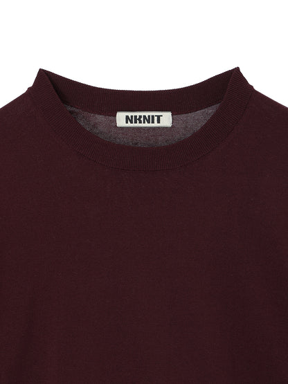 cotton/acetate KNIT t-shirt(medium)