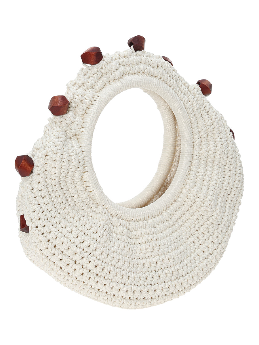 circle KNIT bag (small）