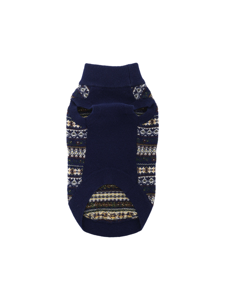 jacquard pattern dog KNIT