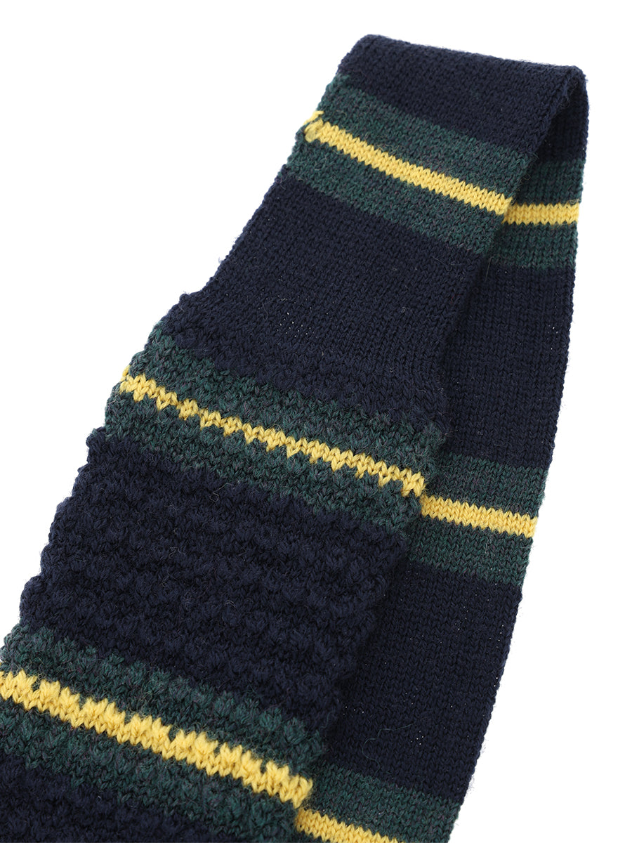 striped KNIT tie