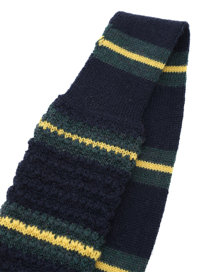 striped KNIT tie