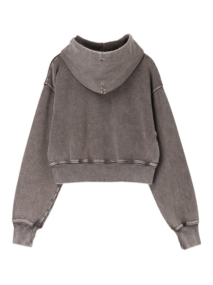 embroidery logo used finish hoodie【mini】