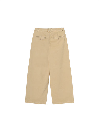 vintage washed chino trousers