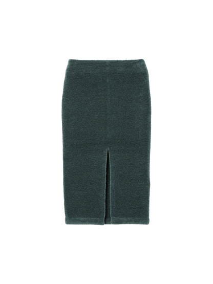 fluffy wool KNIT skirt