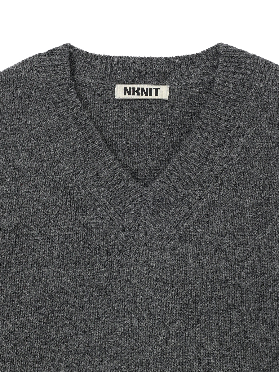 bent elbow wool KNIT