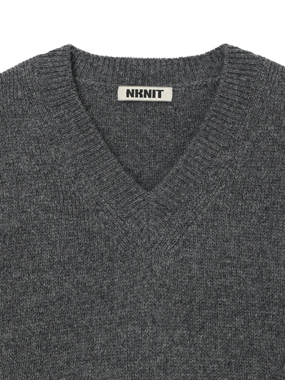 bent elbow wool KNIT