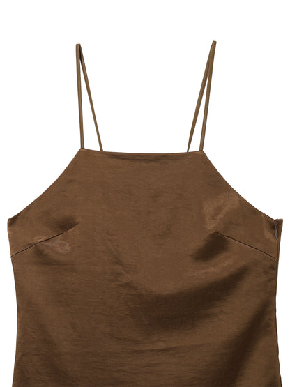 apron mini dress