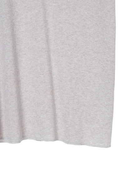 cotton/cashmere feathery T-shirt (big)
