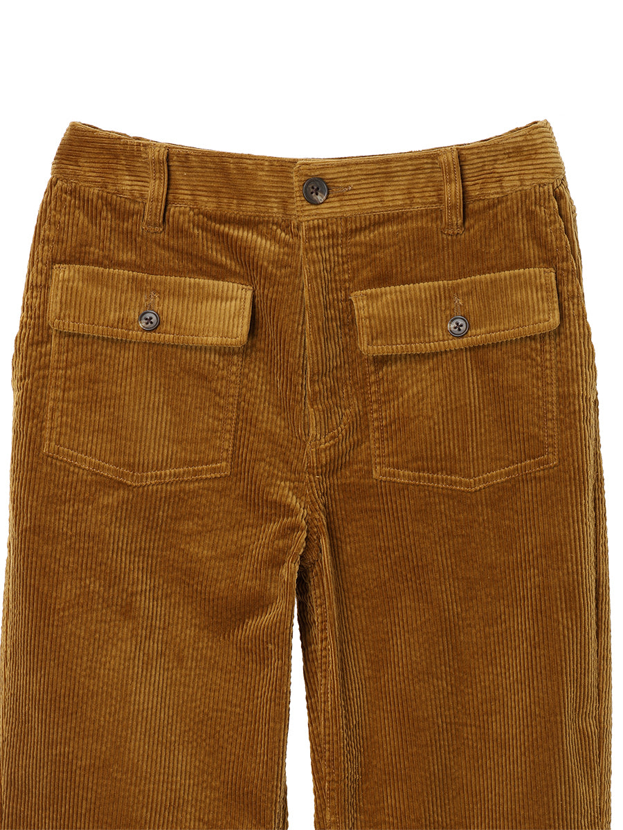corduroy front pocket pants