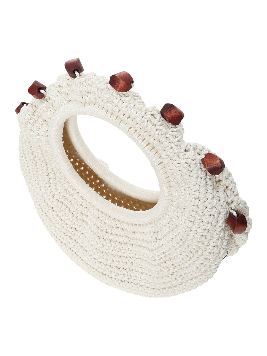 circle KNIT bag (small）