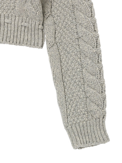 chunky cable KNIT