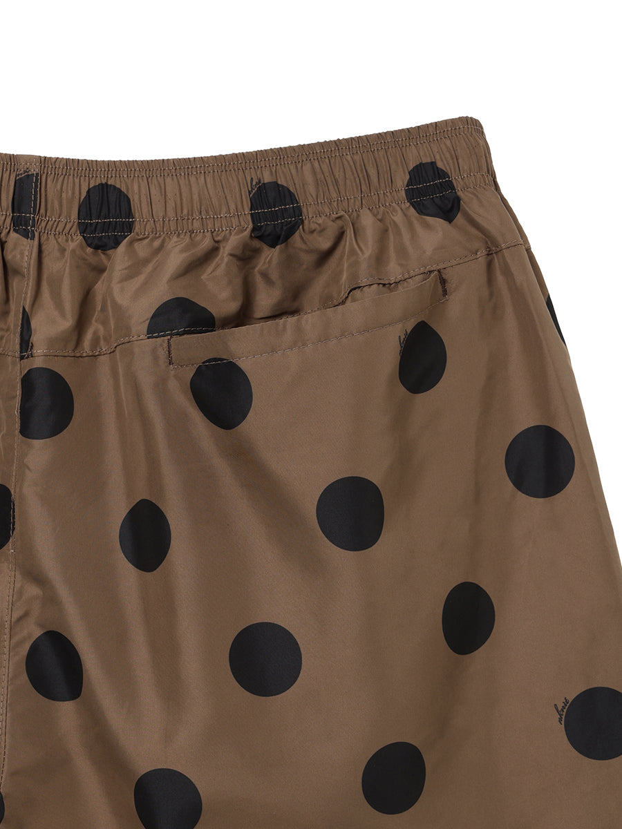 dot swim shorts