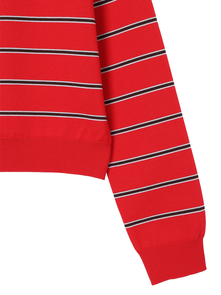 NKNIT logo cardigan