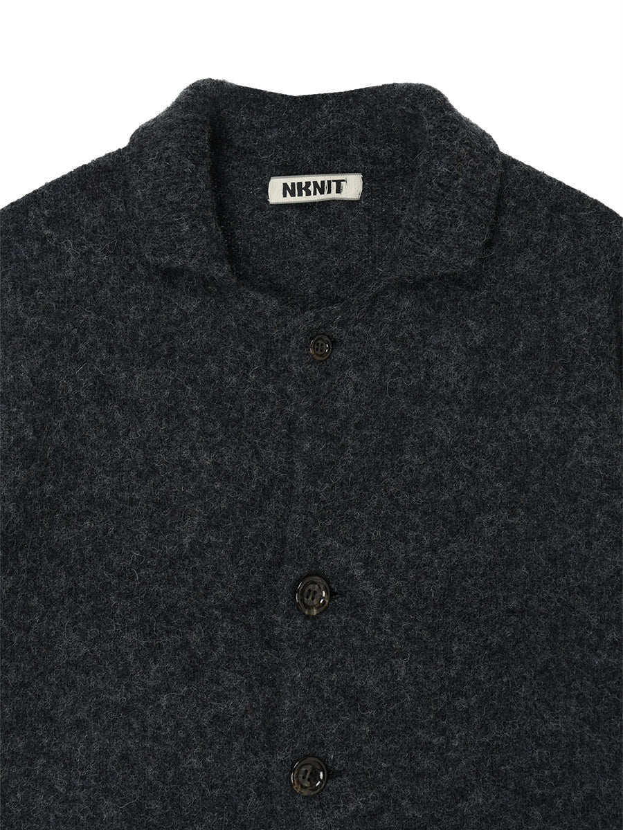 felting  KNIT  jacket