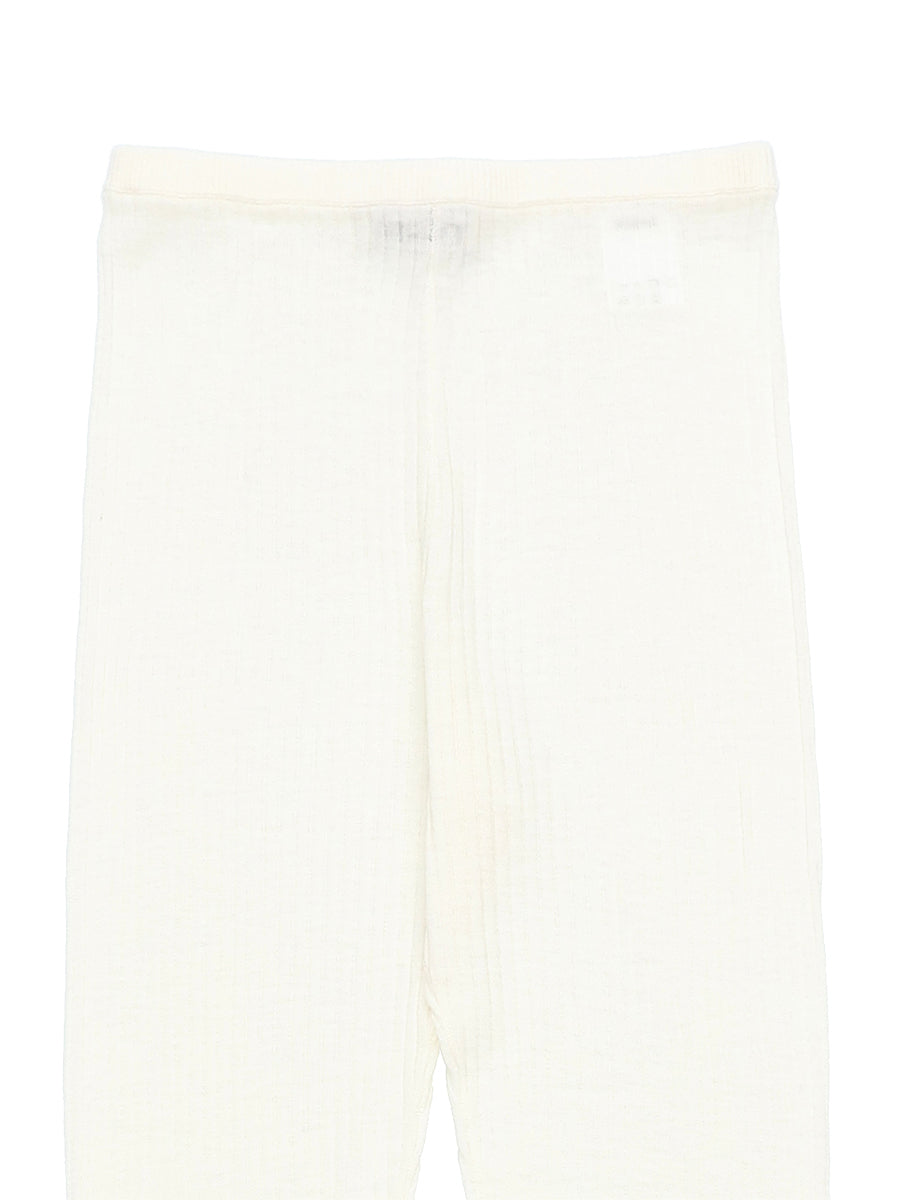 sheer rib KNIT leggings