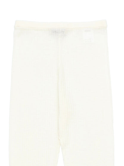 sheer rib KNIT leggings