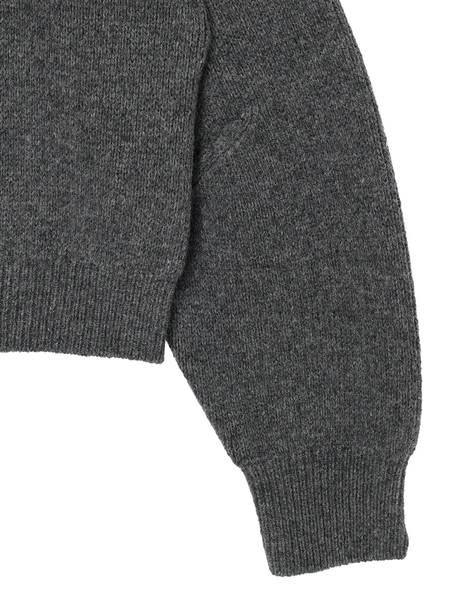 bent elbow wool KNIT