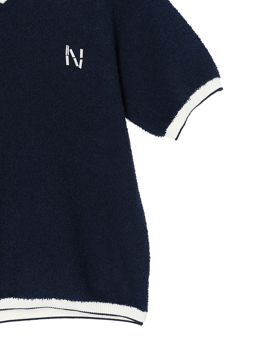 beads logo pile KNIT