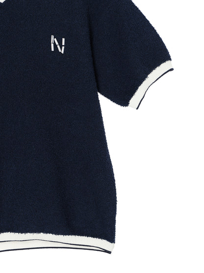 beads logo pile KNIT