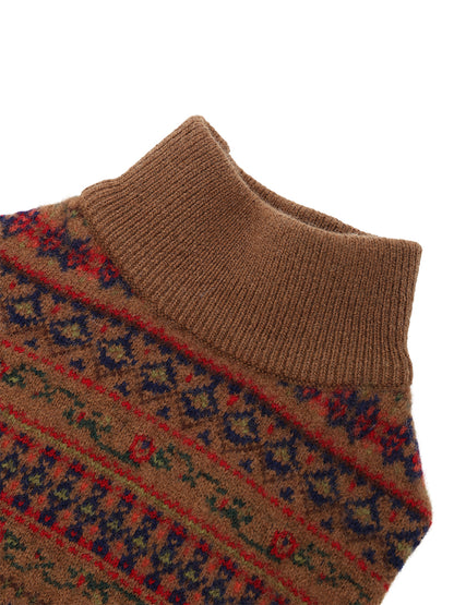 jacquard pattern dog KNIT