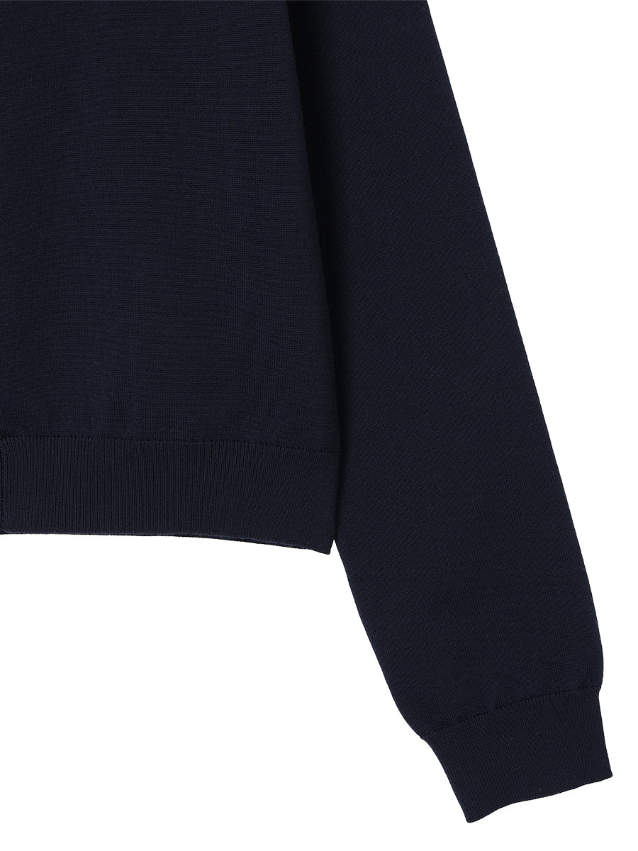 NKNIT logo cardigan