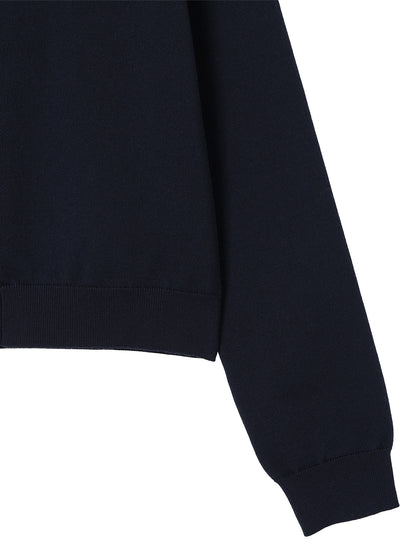 NKNIT logo cardigan