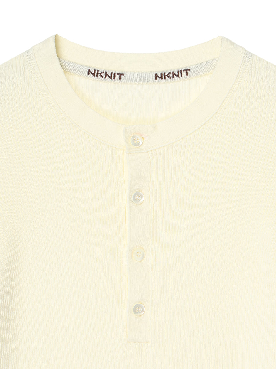 cotton henley KNIT