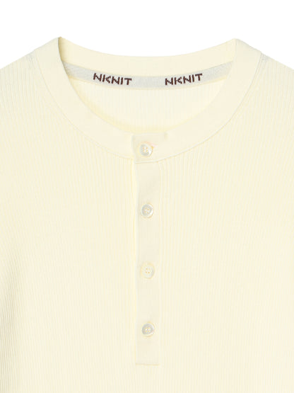 cotton henley KNIT