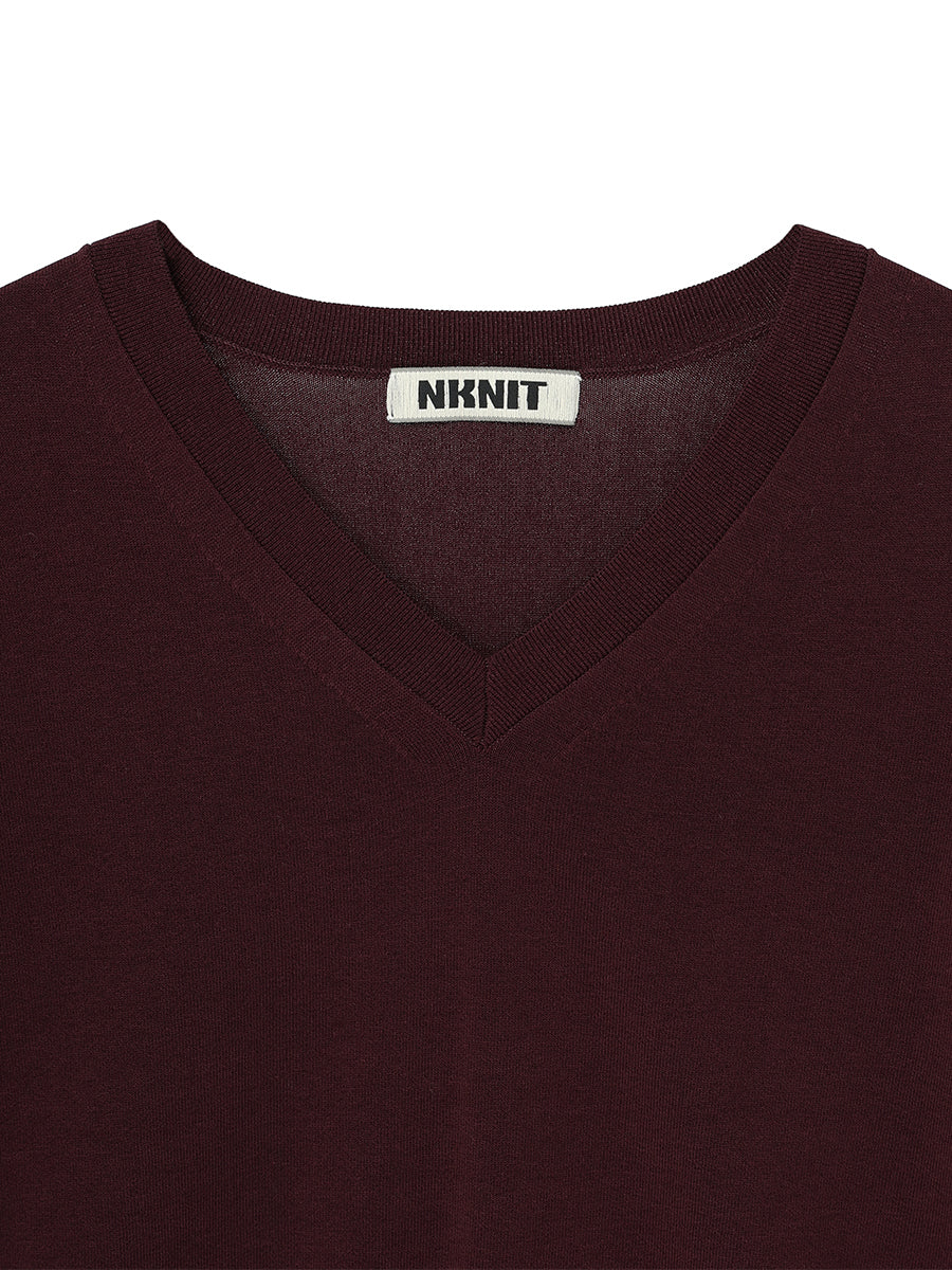 basic v-neck KNIT