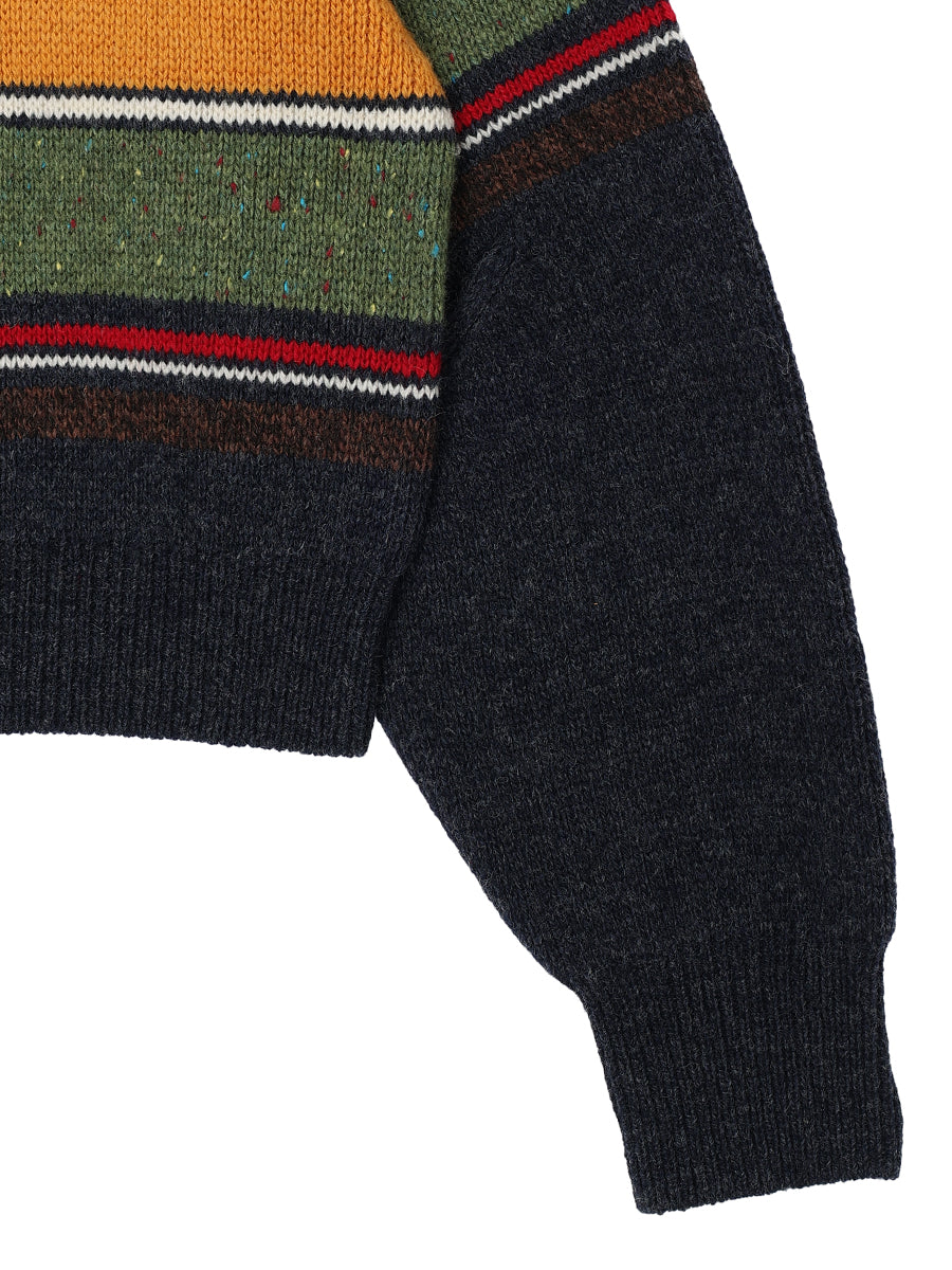 bent elbow wool KNIT
