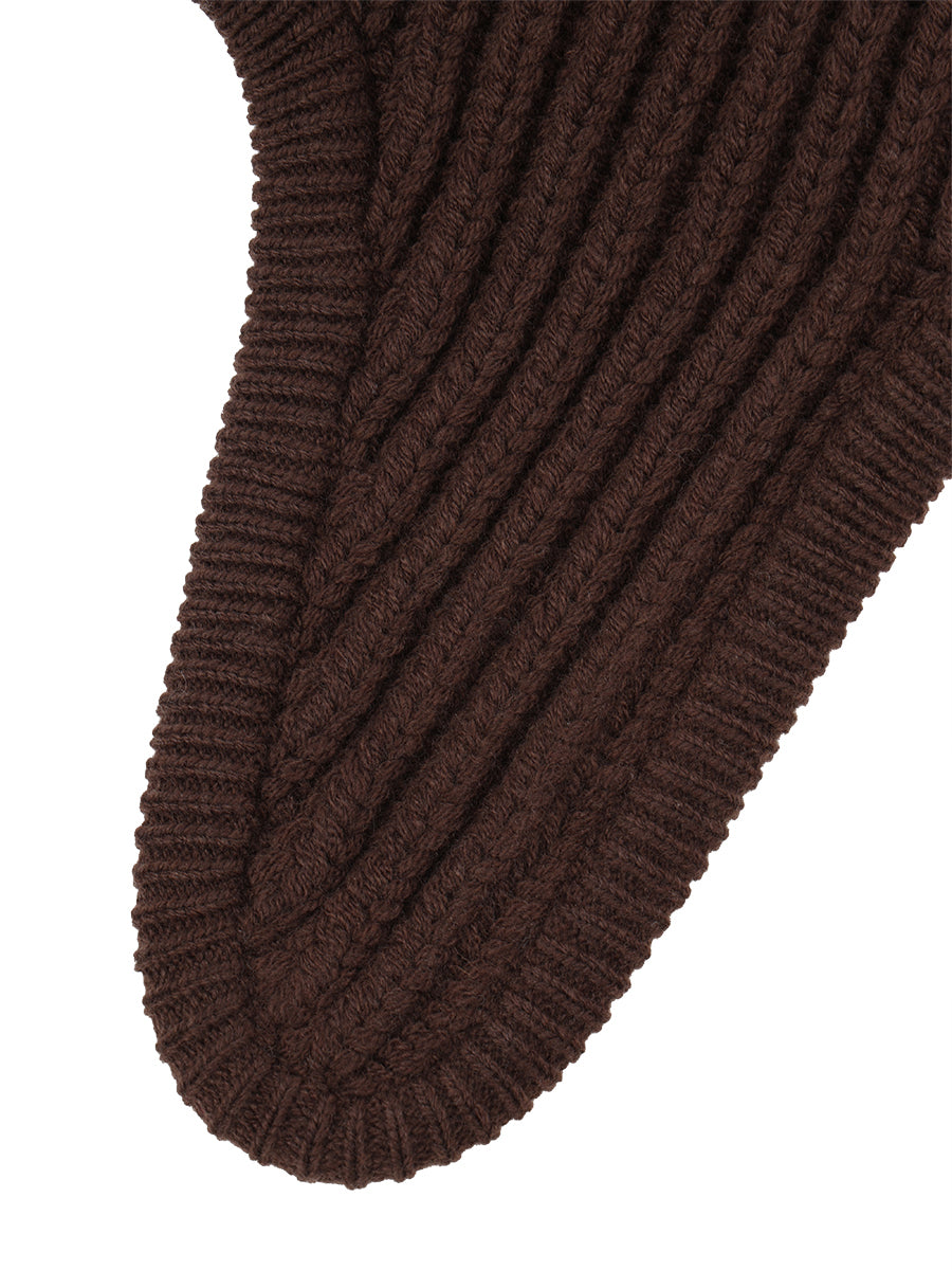 earflap KNIT beanie