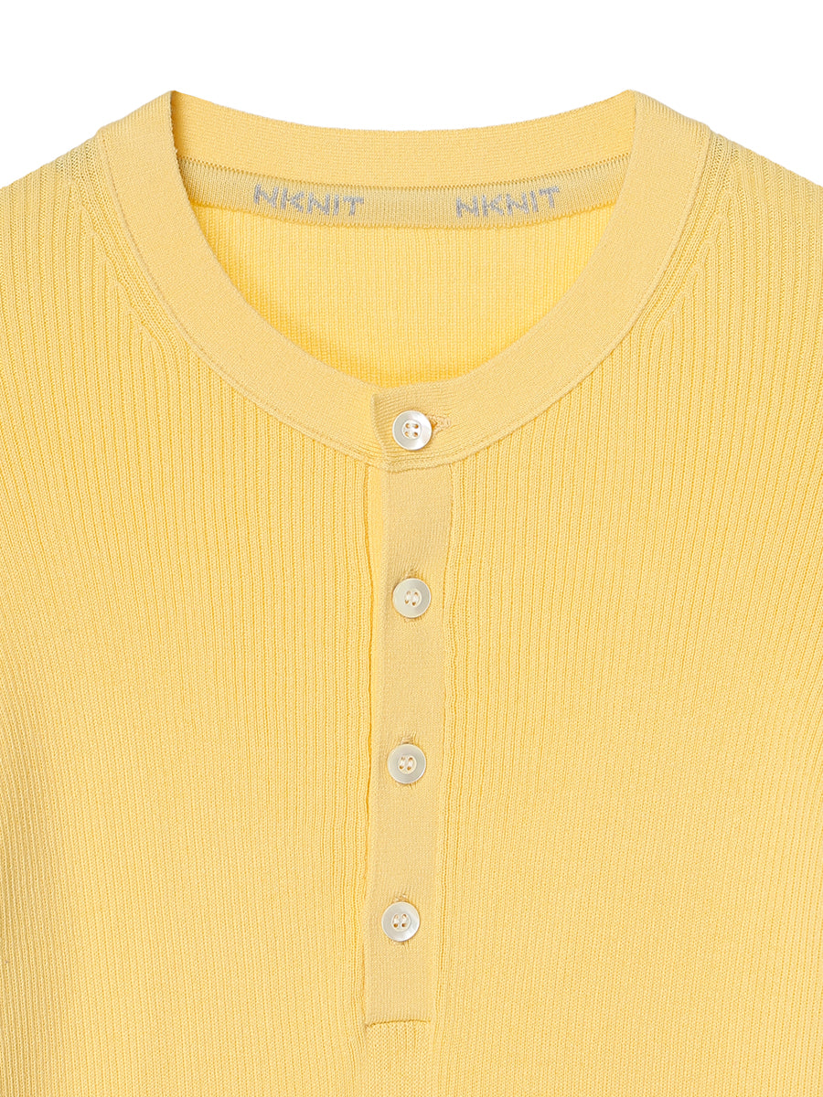 cotton henley KNIT