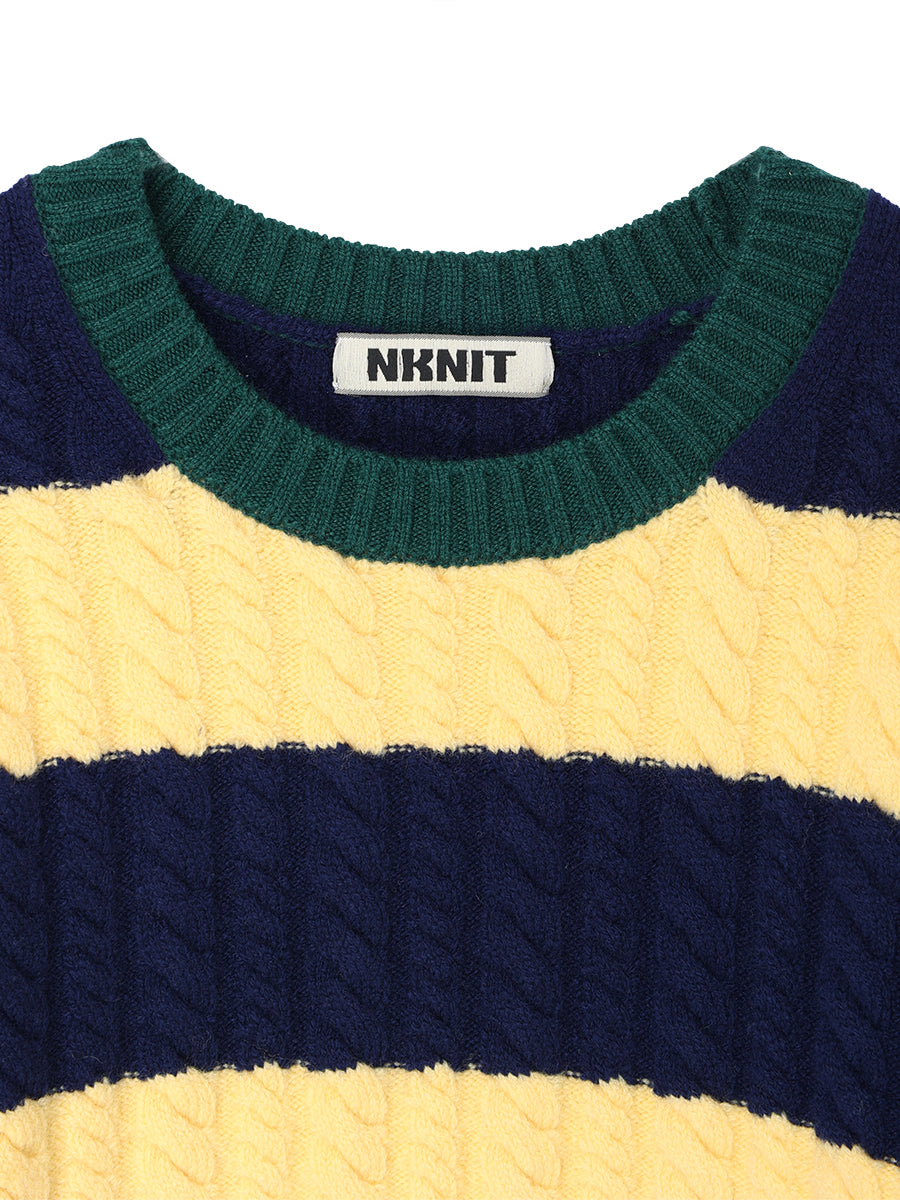 wool cable KNIT