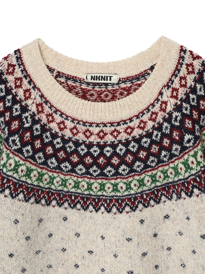 fair Isle pattern KNIT