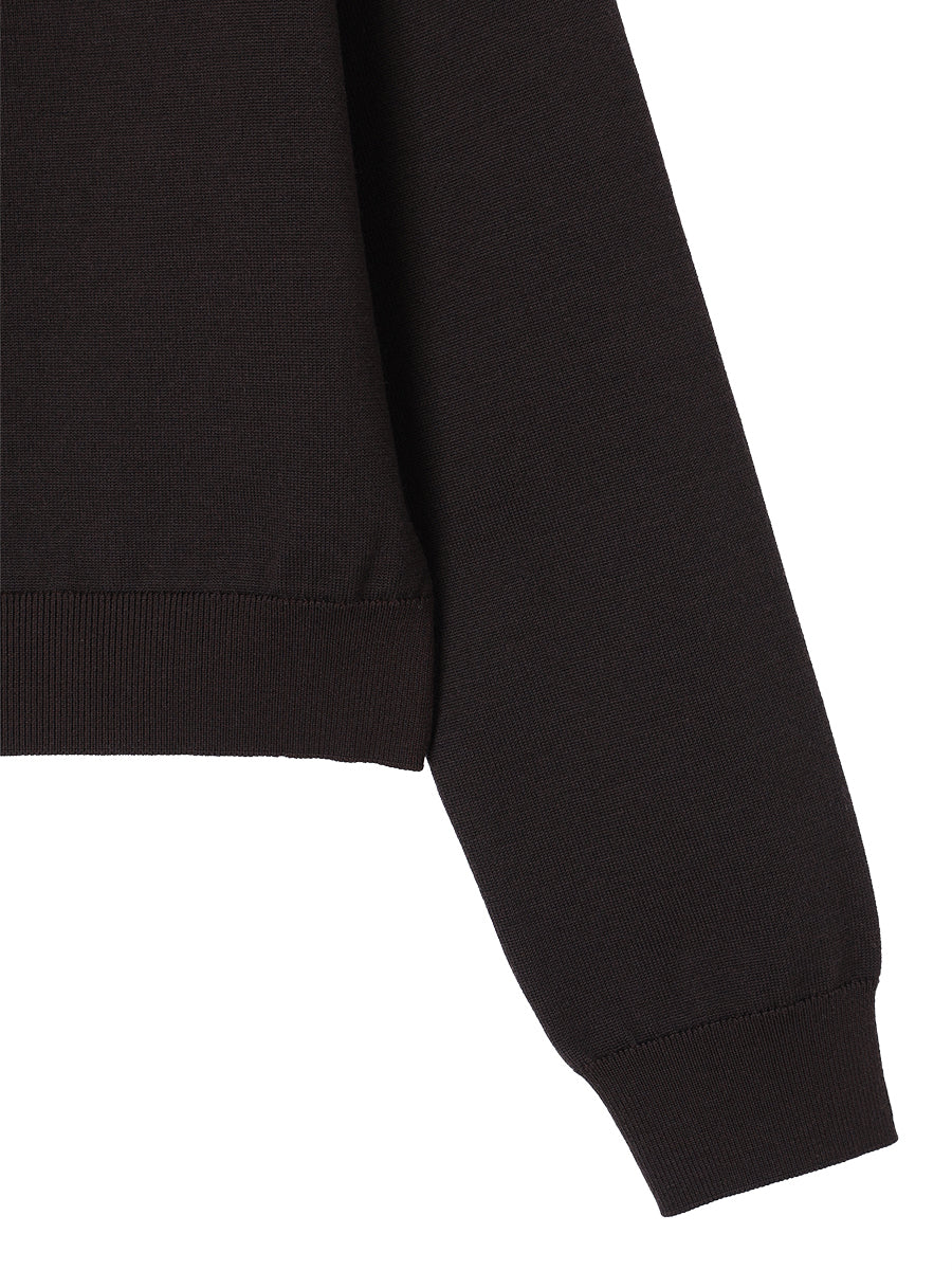 NKNIT logo cardigan