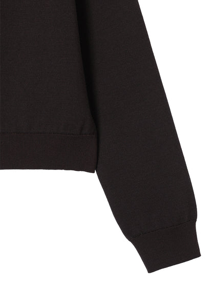 NKNIT logo cardigan