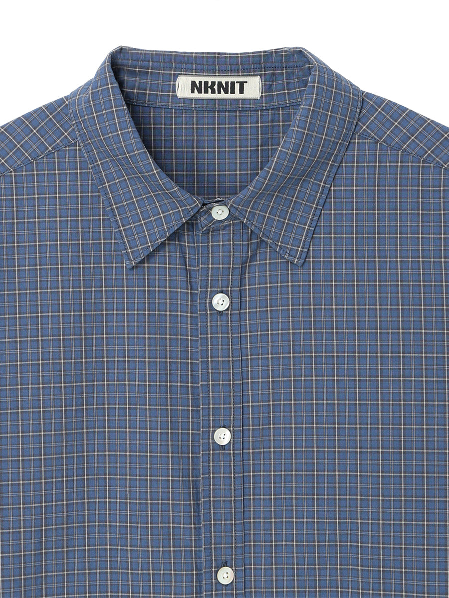 oversized checkered shirt