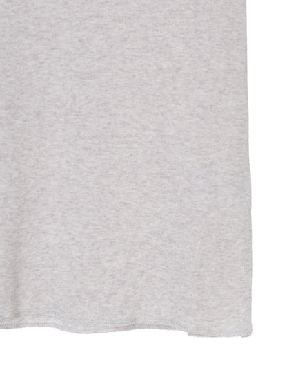 cotton/cashmere feathery T-shirt (mini)