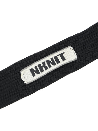 stretchy rib KNIT multi bag