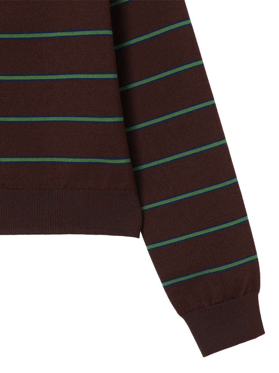 NKNIT logo cardigan