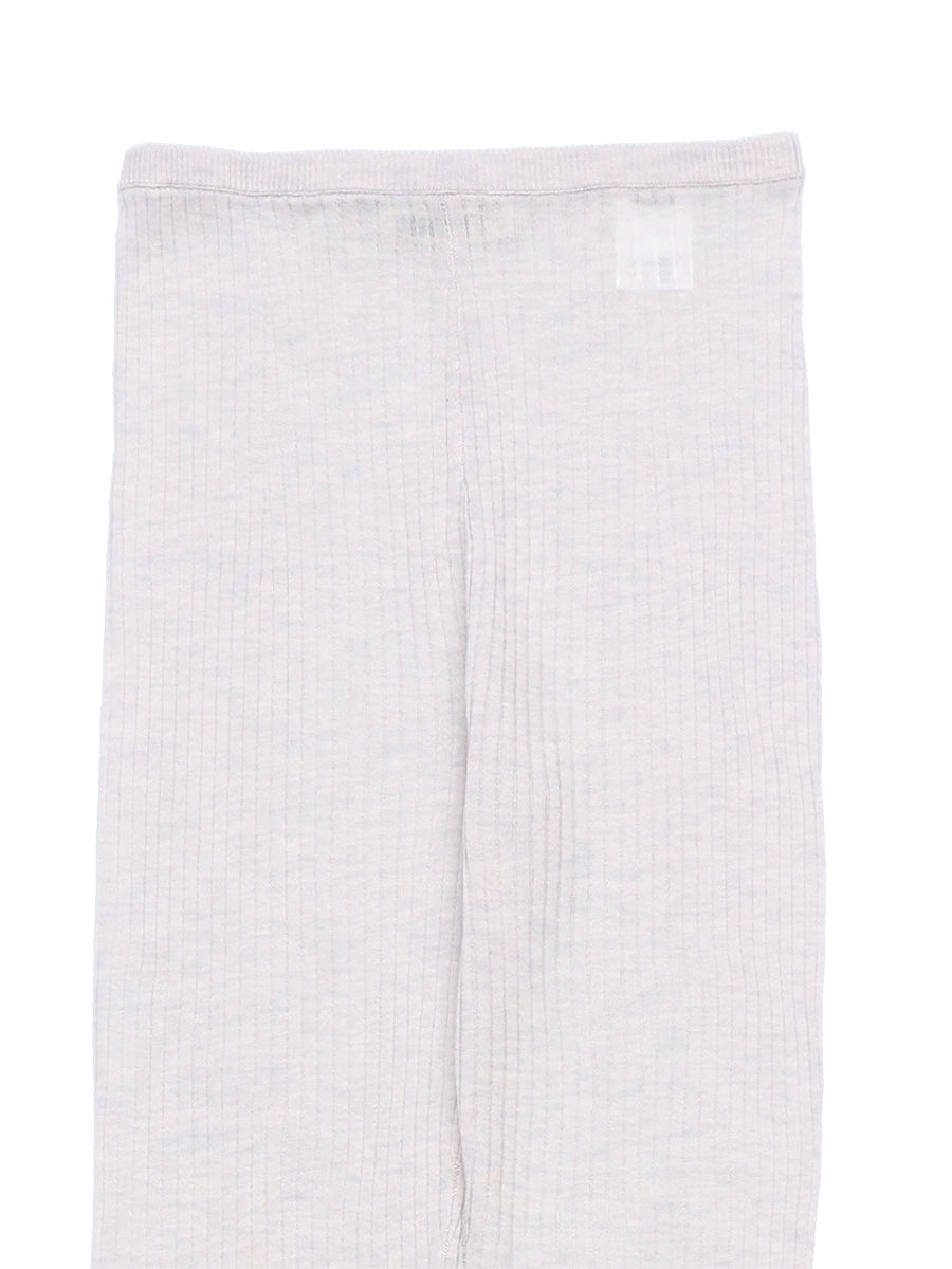 sheer rib KNIT leggings