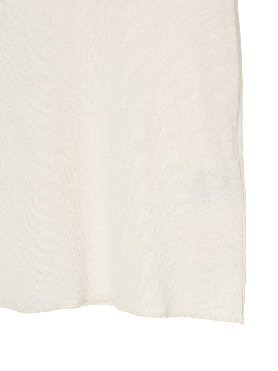 cotton/cashmere feathery T-shirt (mini)