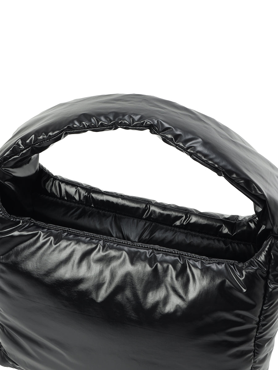 large padded box bag