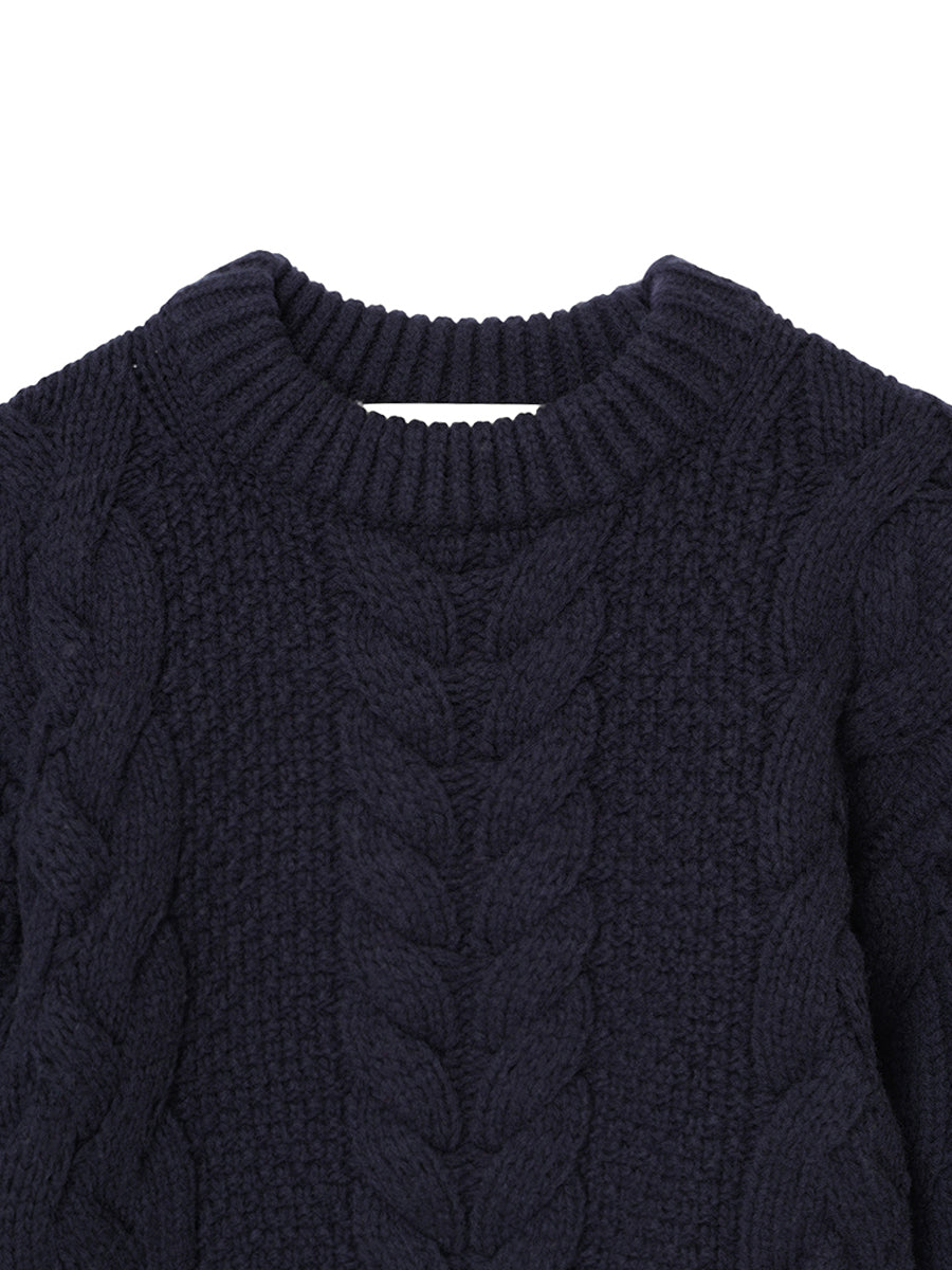 chunky cable KNIT