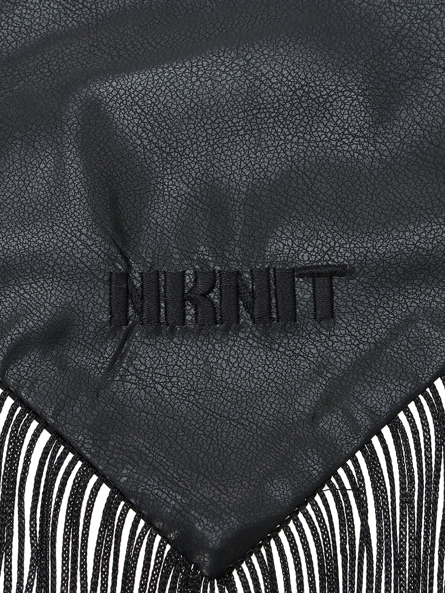 triangle fringe scarf