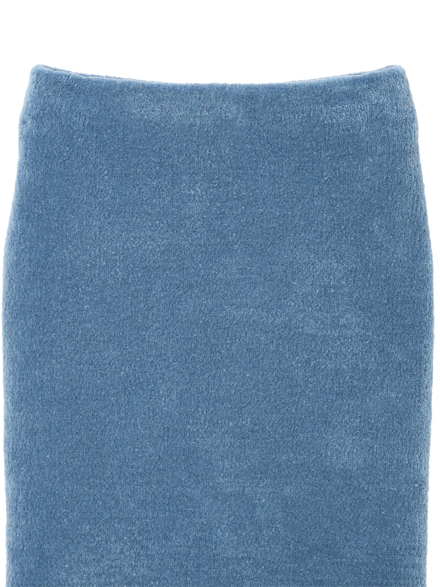 fluffy wool KNIT skirt