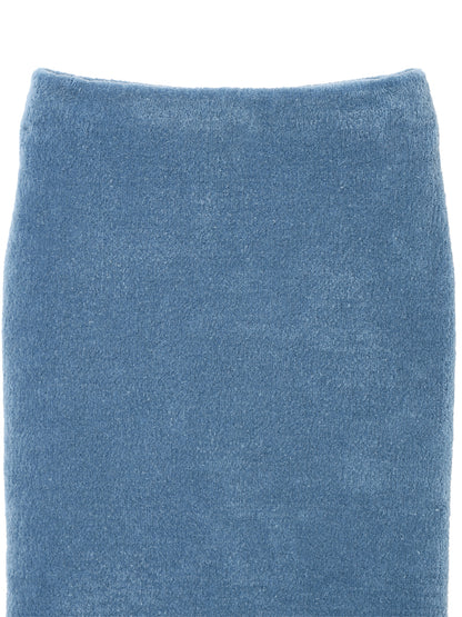 fluffy wool KNIT skirt