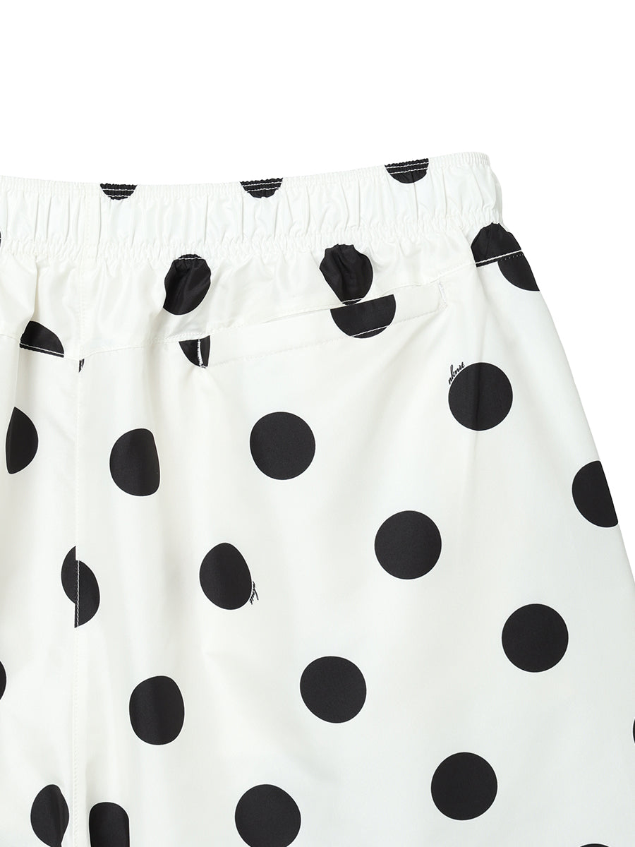 dot swim shorts
