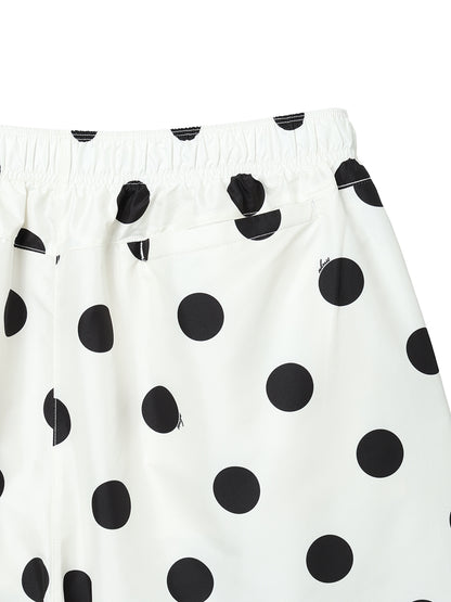 dot swim shorts
